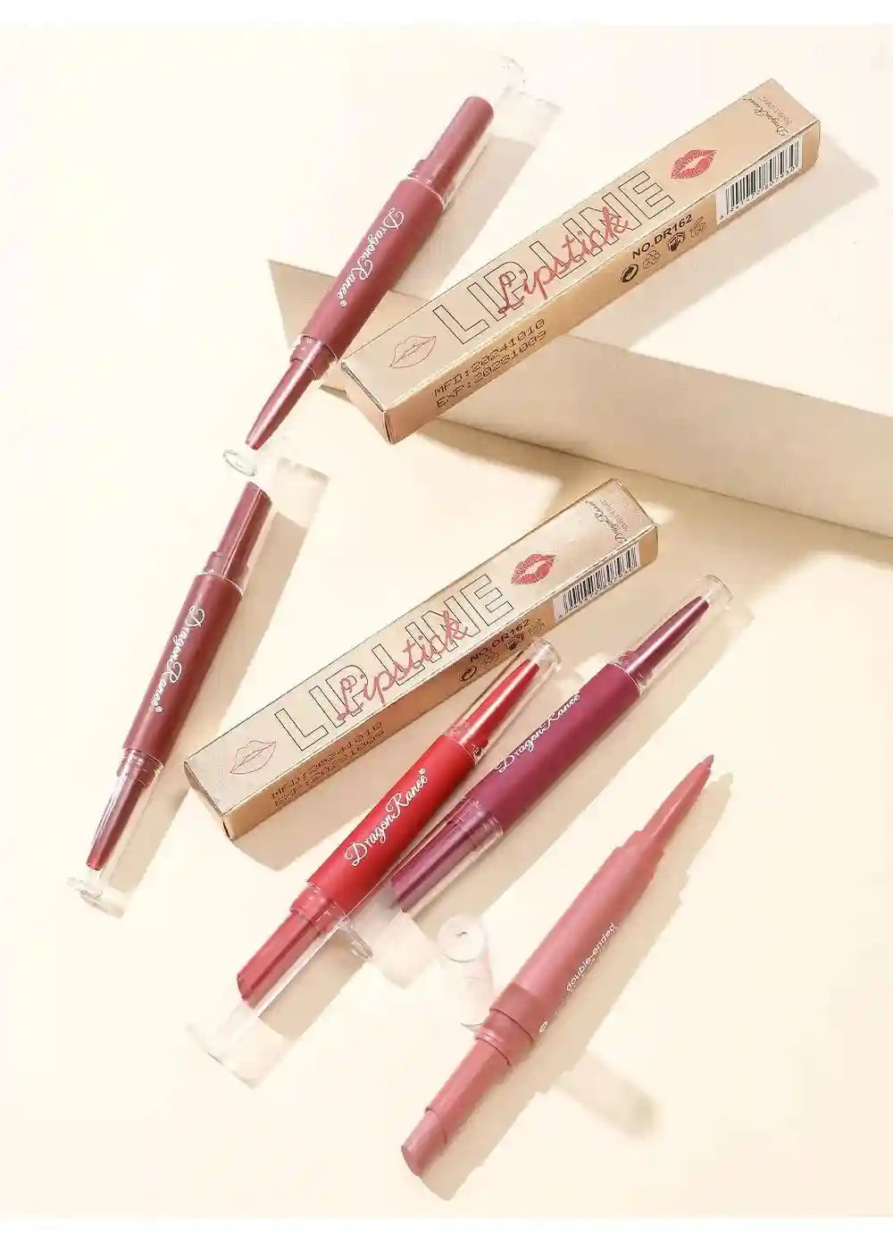 Matte Lip Liner and Lipstick Pen | Waterproof Long Lasting 2-in-1 Lip Care Tidesmit