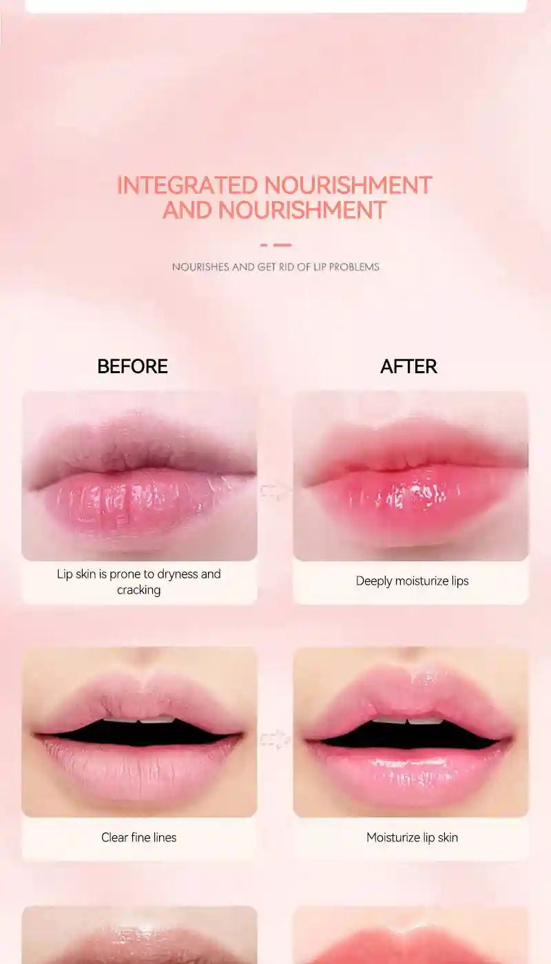 Color Changing Lip Balm - Moisturizing Peach Treatment by Tidesmit Lip Care Tidesmit
