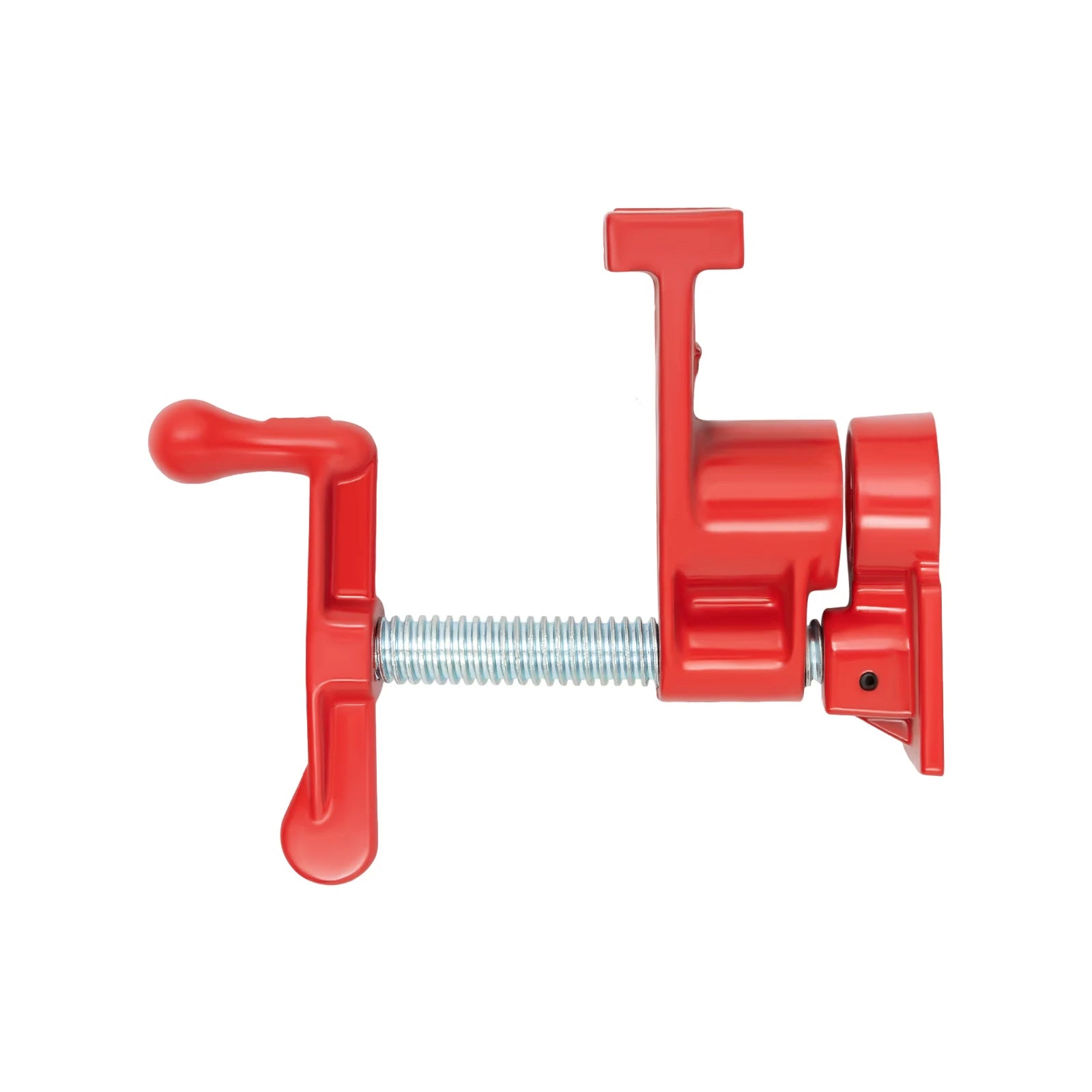 4 Pack Iron Woodworking Clamps,Heavy Duty Cast Iron Quick Release Bar Clamps, Wood Gluing Pipe  3/4" Pipe Clamp Set