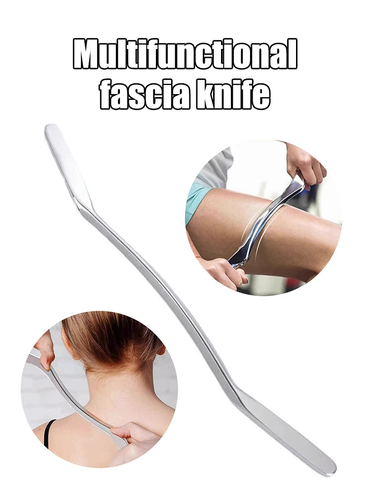 Stainless Steel Gua Sha Tool for Deep Tissue Muscle Recovery | Tidesmit Fascia Gun Tidesmit