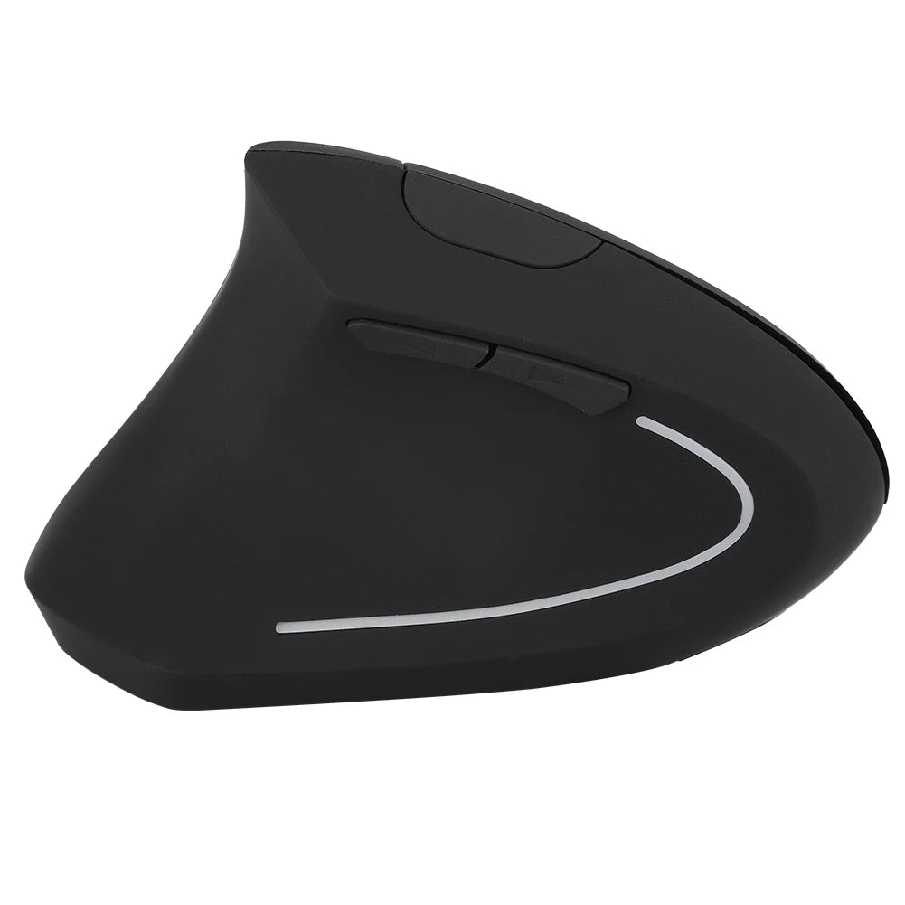 Left Handed 2.4GHz Wireless Optical Mouse USB Ergonomic Vertical Optical Mouse for PC Computer Laptop