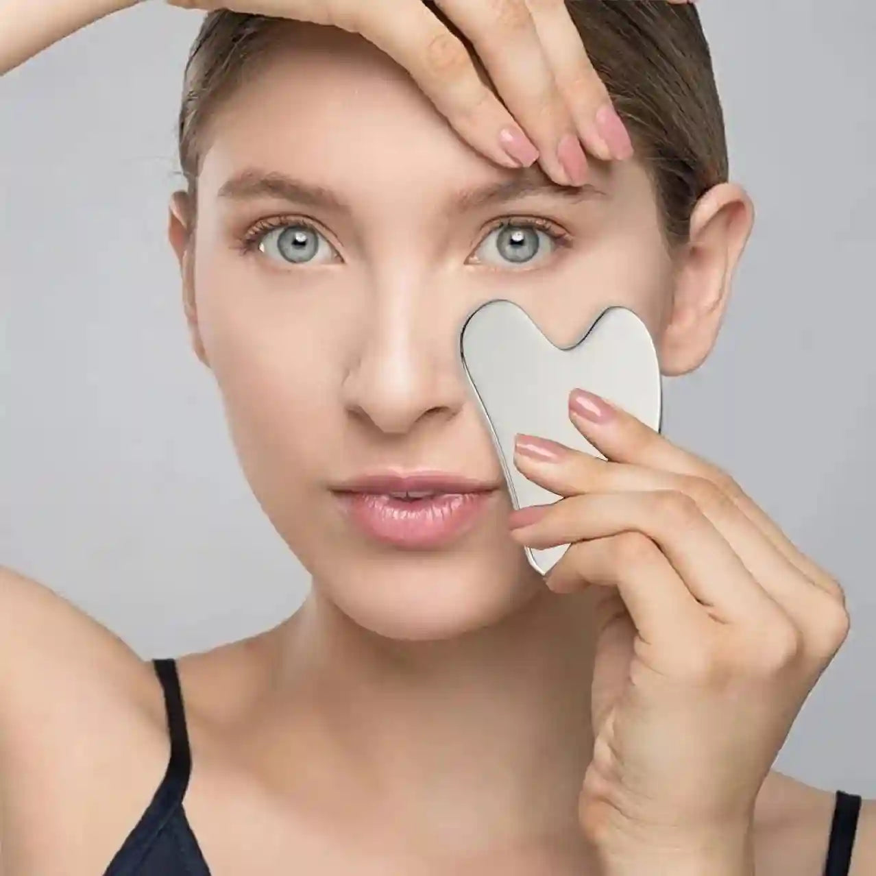 Dolphin Gua Sha Tool | Professional Stainless Steel Facial Massage Board Massage Roller Tidesmit