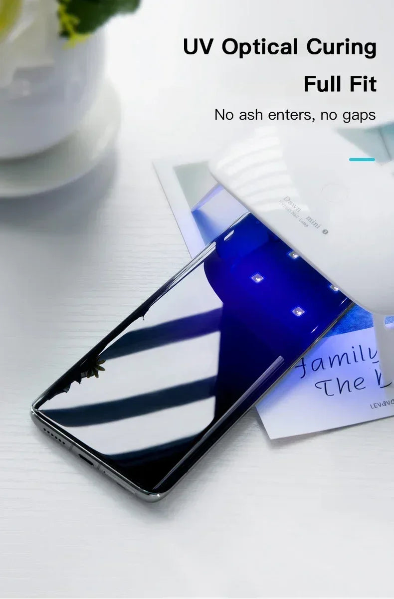 Vivo X200 Pro Tempered Glass Screen Protector - Case-Friendly HD UV Film Tidesmit