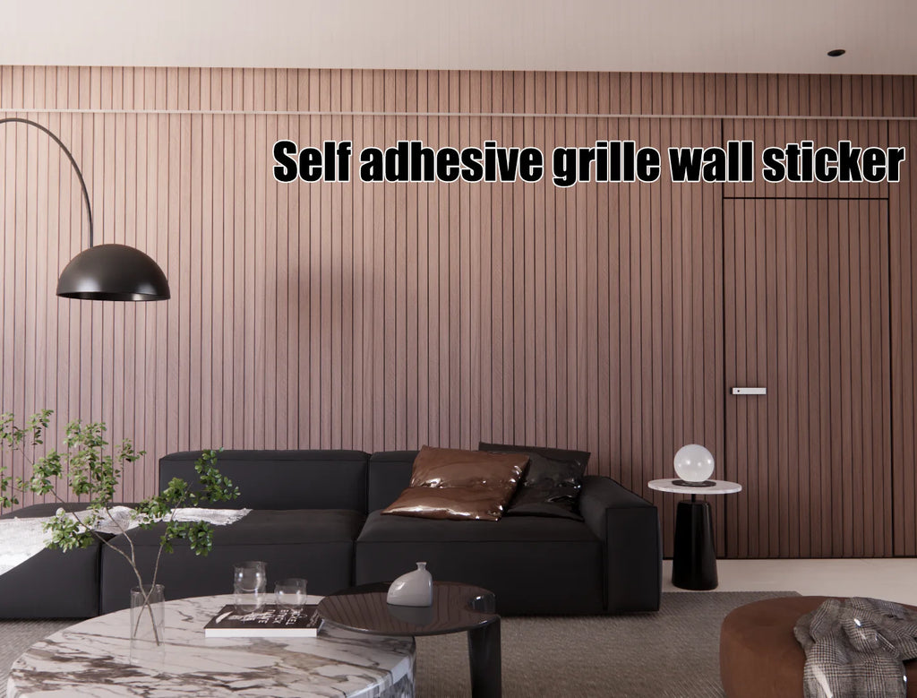 3M New Grille 3D Wall Sticker Background Wall Decoration Wallboard Self-adhesive Waterproof Thickening Partition Wallpaper