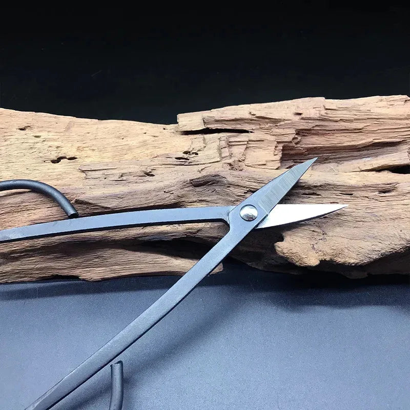 Professional Steel Long Handle Bonsai Scissors Plant Branch Shears Gardening Pruning Bonsai Scissors Flowers Plant Grafting Tool