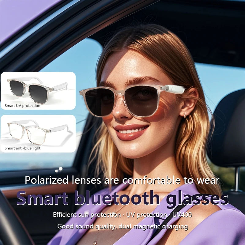 Tidesmit Bluetooth Smart Glasses with Polarized UV400 Audio Lenses Tidesmit
