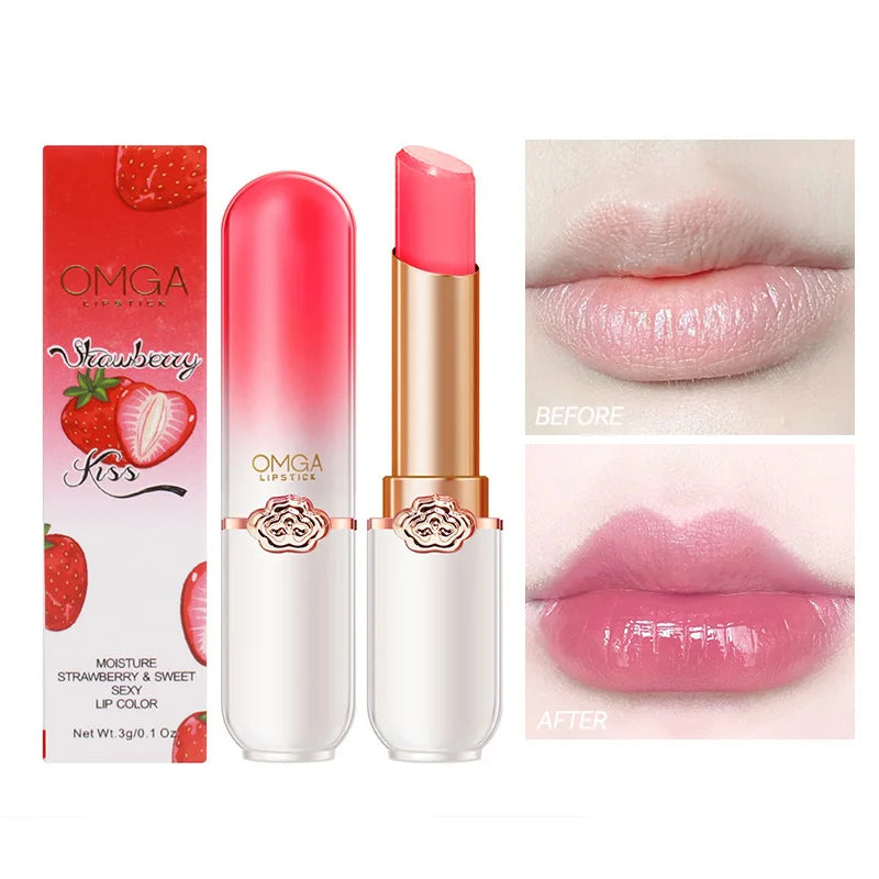 Color Changing Lip Balm - Moisturizing Peach Treatment by Tidesmit Lip Care Tidesmit