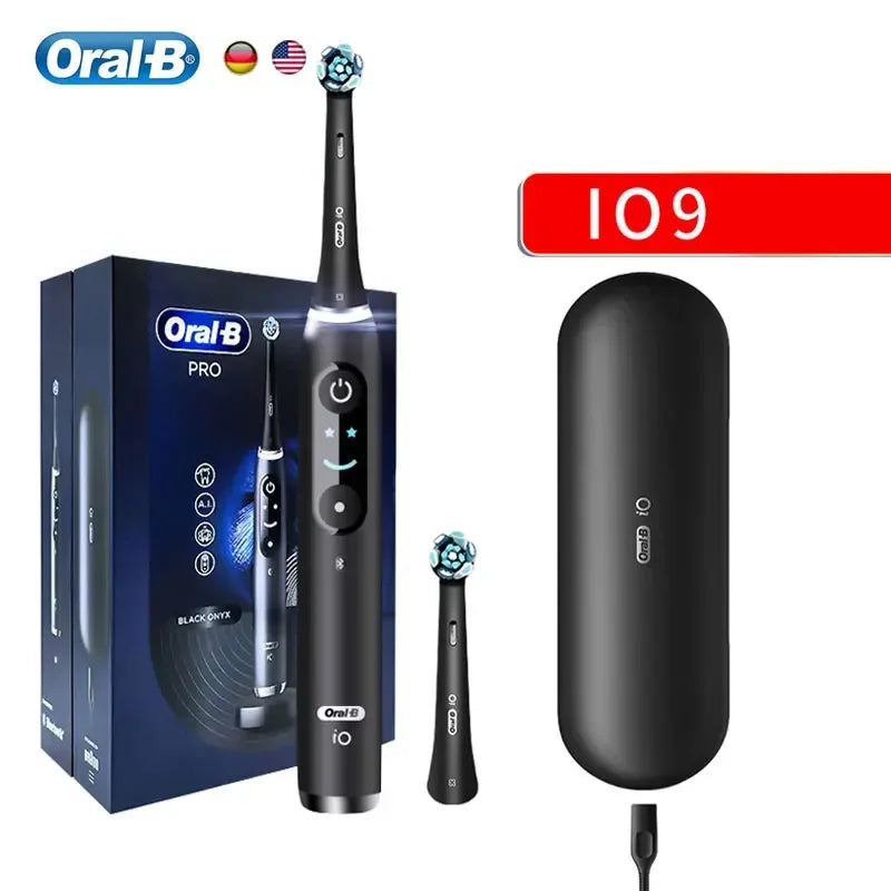 Oral B Electric Toothbrush IO Series Rechargeable Waterproof Smart Rotating Timing Electronic Tooth Brushes IO2 IO3 IO4 IO7 IO9