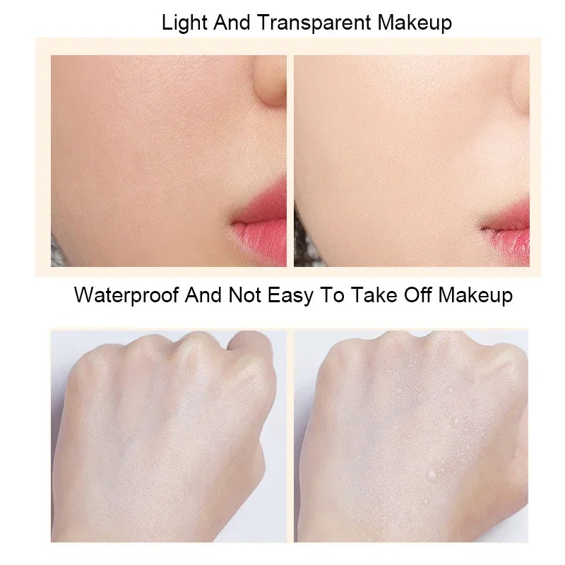 Tidesmit Mushroom Head Air Cushion BB Cream texture close-up showing brightening moisturizing foundation coverage