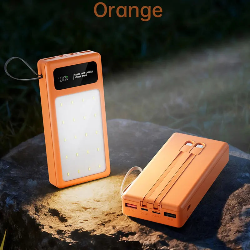 Tidesmit High Capacity Portable Charger with LED Camping Light Tidesmit