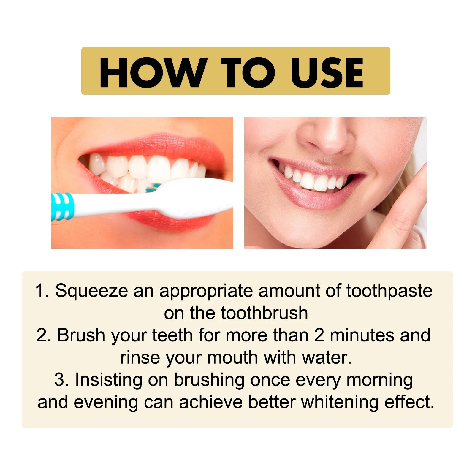 Tidesmit gum repair and teeth whitening toothpaste for plaque removal, cavity protection, and stain brightening.