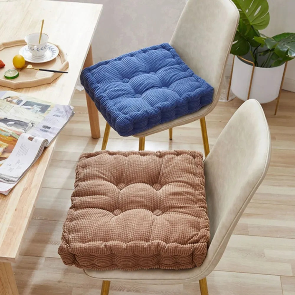 Meditation Floor Square Pillow For Seating On Floor Solid Tufted Thick Pad Cushion For Yoga Balcony Chair Seat Cushions Pouf 방석