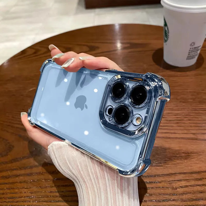 Shockproof Phone Case for iPhone 16 Pro Max - Military-Grade Protection Sierra Blue Tidesmit