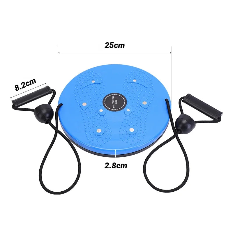 Waist Twisting Disc with Resistance Bands - Tidesmit Body Shaping Body Shaping Massage Equipment Tidesmit