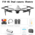 GPS Drone with 8K Dual Camera - Foldable Brushless Quadcopter F10-4K-1B-bag Tidesmit