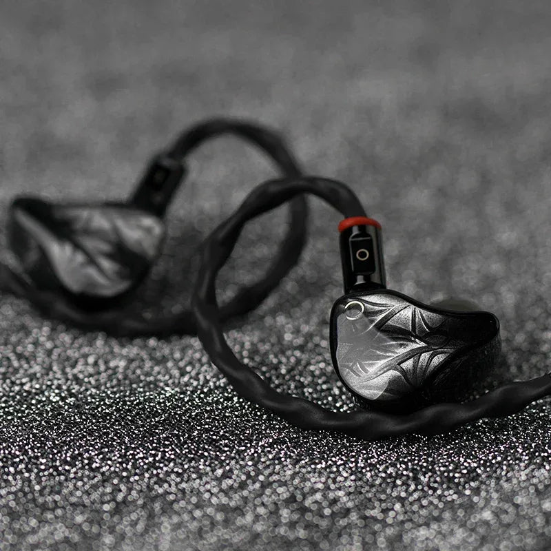 Volare Hybrid IEMs 1DD 4BA 4EST Wired In-Ear Monitors by Tidesmit Tidesmit