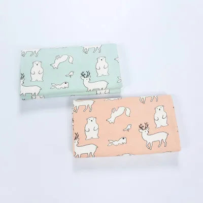 Baby Fabric Knit Jersey Print Fabric Sewing Material for Children's Garment 50*185cm Brocade Fabric Organic Fabric  Knitted