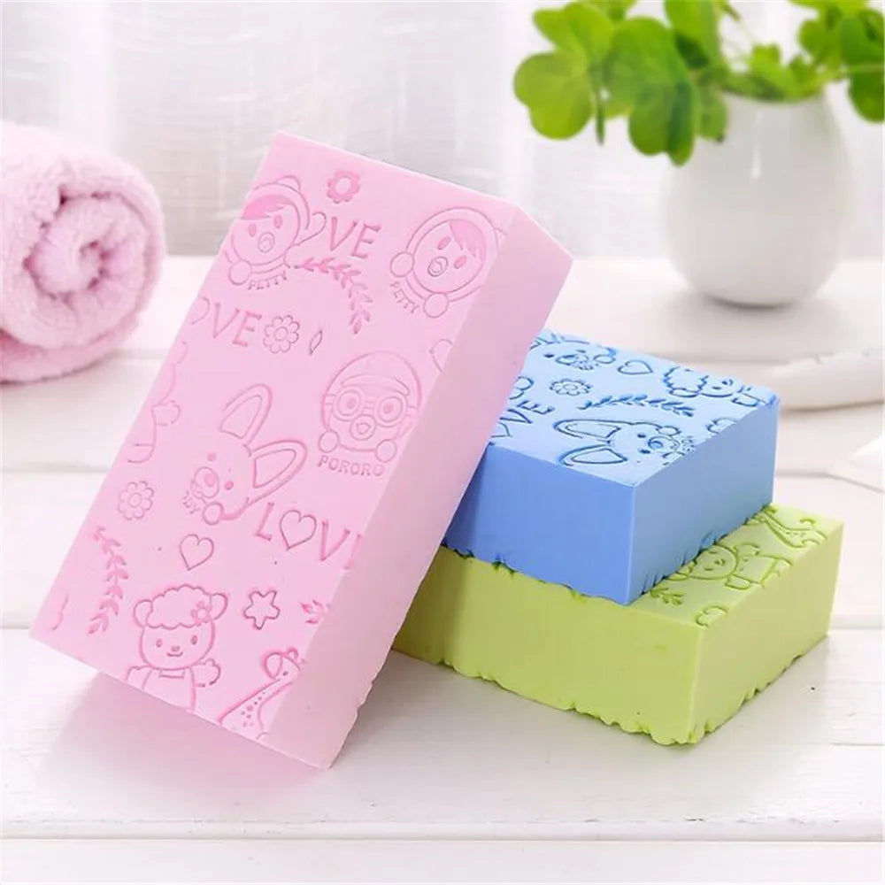 Body Scrubber Exfoliating Sponge | Soft Silicone Skin Cleaner | Tidesmit Scrubs Treatments Tidesmit