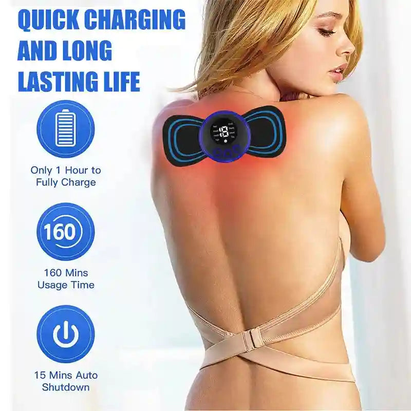 Portable Electric Massager for Deep Tissue Muscle Relief | Tidesmit Massage Roller Tidesmit