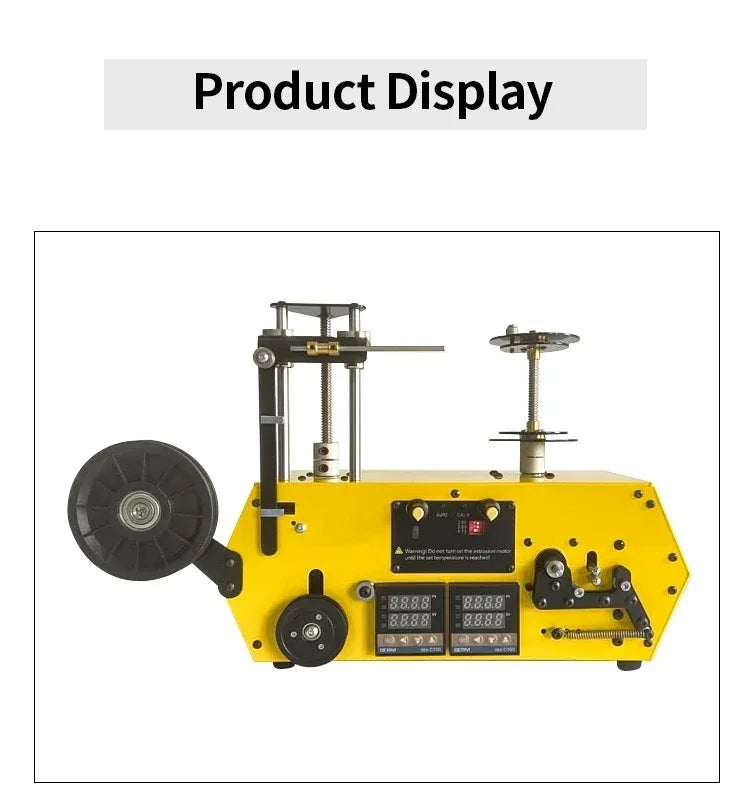 PLA-CF PETG-CF HT400 Bumblebee Extruder 3D Priting Filament Extrusion Machine Desktop Extruder Machine for DIY and Small Factory