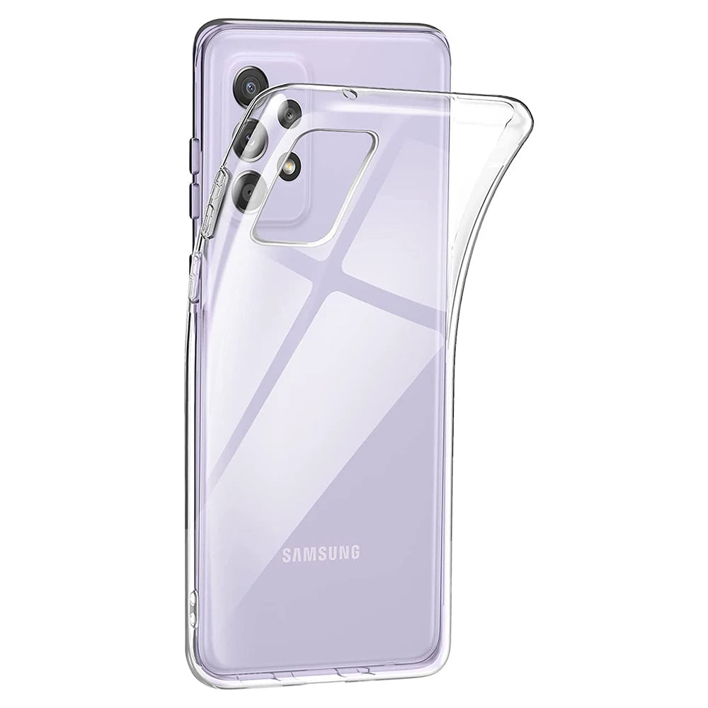 Clear Samsung Galaxy Phone Case - Slim Fit Shock-Absorbing Cover Tidesmit