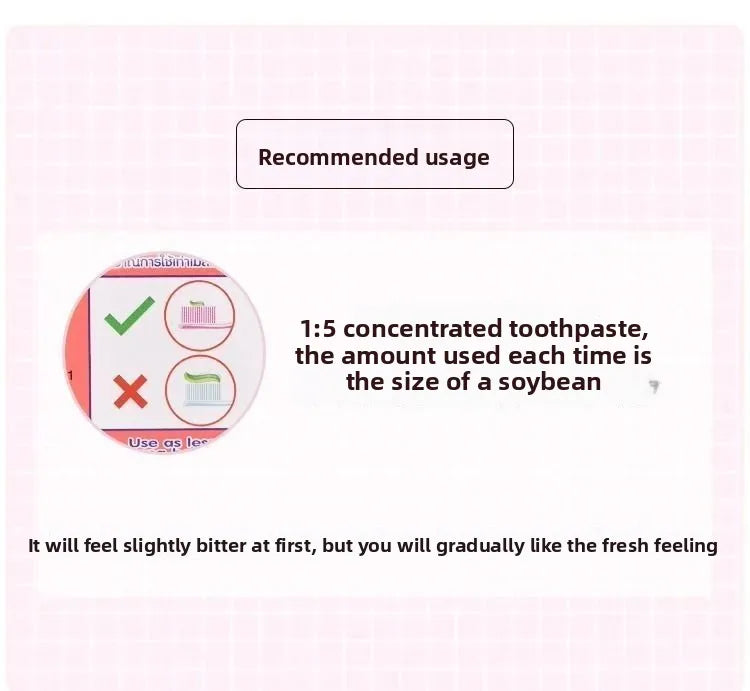 Tidesmit RASYAN herbal teeth whitening toothpaste for removing coffee, tea, and smoke stains for fresh breath.