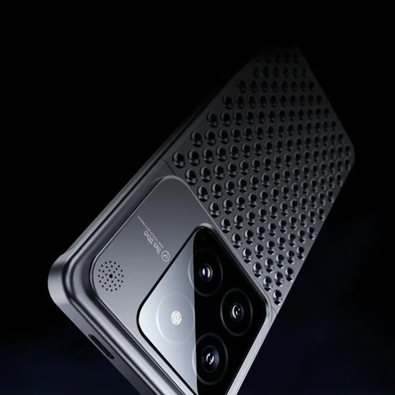 Xiaomi 14 Pro Aluminum Case: Slim Fit Metal Shock-Absorbing Cover Tidesmit
