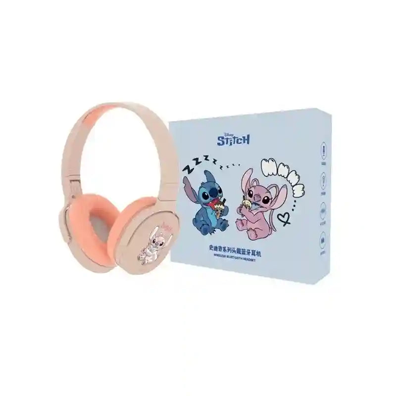 Disney Wireless Headphones - Noise Cancelling Over-Ear Kids Headset Tidesmit