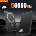 Tidesmit Magnetic Fast Charging Power Bank 50000mAh PD Portable Charger Black 50000mAh Tidesmit