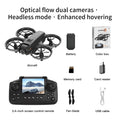 4K Camera Drone for Kids: Foldable Quadcopter with Remote Screen Black-Screen-4K-1B Tidesmit