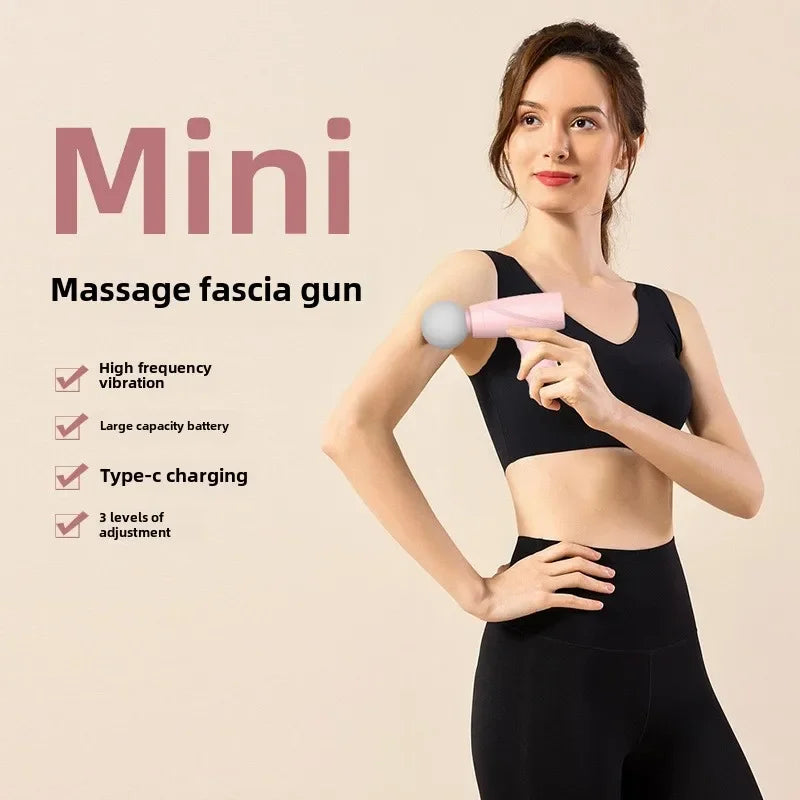 Portable Deep Tissue Massage Gun for Targeted Muscle Recovery Therapy Relaxation Treatment Tidesmit