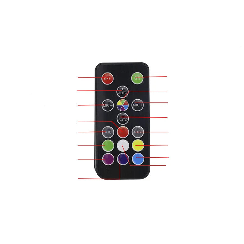 100W LED Strobe light Sound/Adjustable speed/Auto Control LED White Flash Light Disco Party Home Music Show Stage Projector