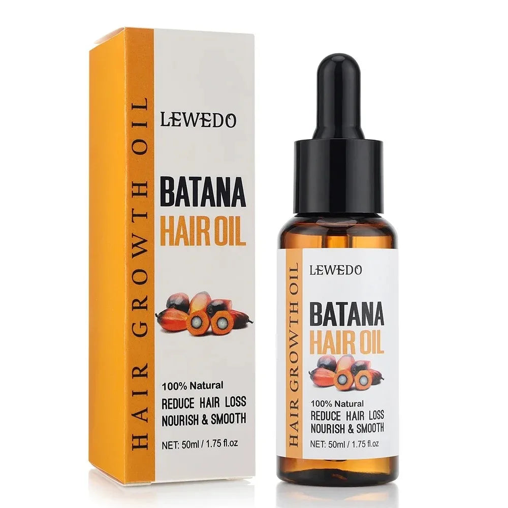 Tidesmit 100% Natural Batana Oil for hair growth, deep conditioning treatment for dry, damaged hair.