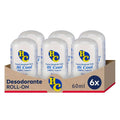 Tidesmit 6-pack Men Dry Impact Roll-on Antiperspirant providing 72h reliable alcohol-free protection for men.