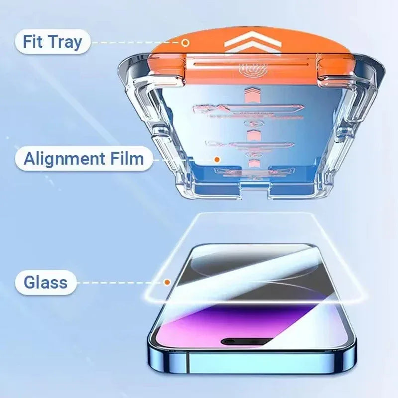 Samsung Galaxy Screen Protector - 4 Pack HD Tempered Glass (9H Hardness) Tidesmit