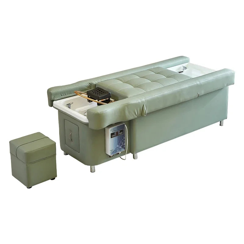 Electric Shampoo Bed for Head Therapy | Adjustable Salon Sofa | Tidesmit Massage Chairs Tidesmit