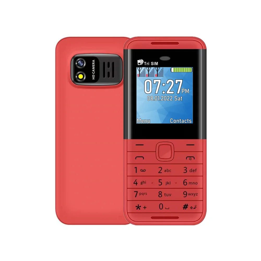 SERVO BM5310 Small Cell Phone 3 SIM Card 1.3" Screen Mini Mobile Phones Auto Call recorder Bluetooth dial Speed dial Cellphones