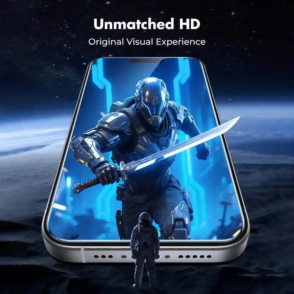iPhone 17 Screen Protector Bundle: HD 9H Tempered Glass and Lens Guard AE Tidesmit
