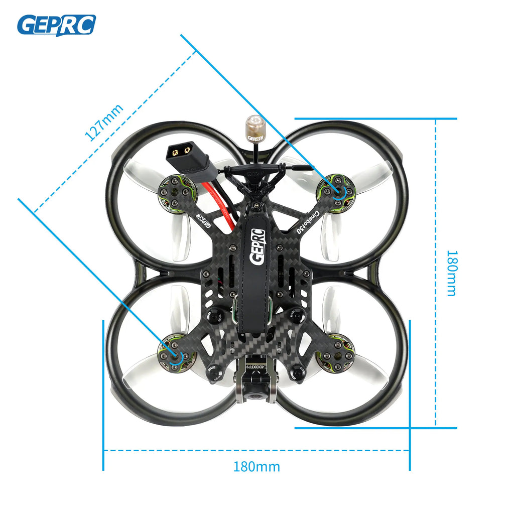 GEPRC Cinebot30 3-Inch FPV Drone 6S HD Vista Nebula Pro System Tidesmit