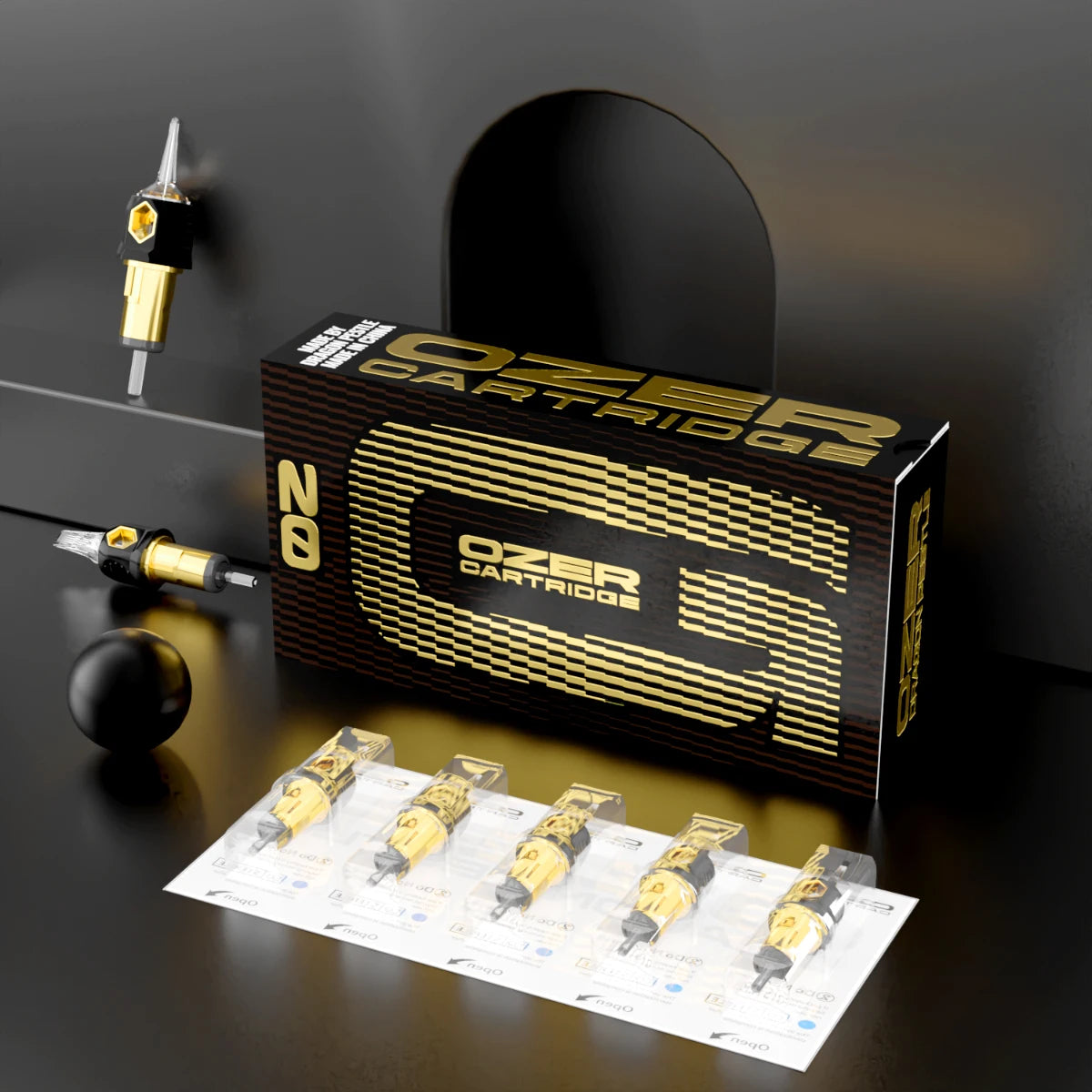 Tattoo Cartridge Needles - Sterilized Precision for PMU Machines Permanent Makeup Machines Tidesmit