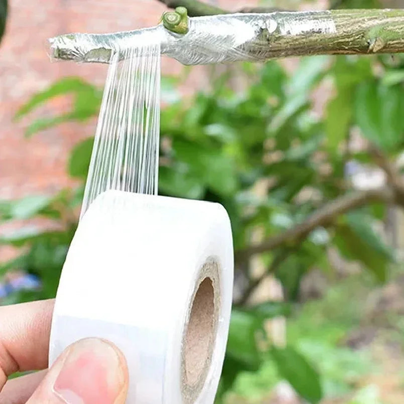 1/3roll PE Flexible Grafting Tape Film Self-adhesive Garden Tree Roll Tape To Graft Trees Plants Graft Stretchable 4cm Width