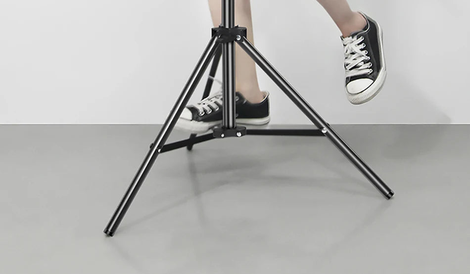 10 Inch LED Ring Light with Adjustable Tripod for Content Creation Tidesmit