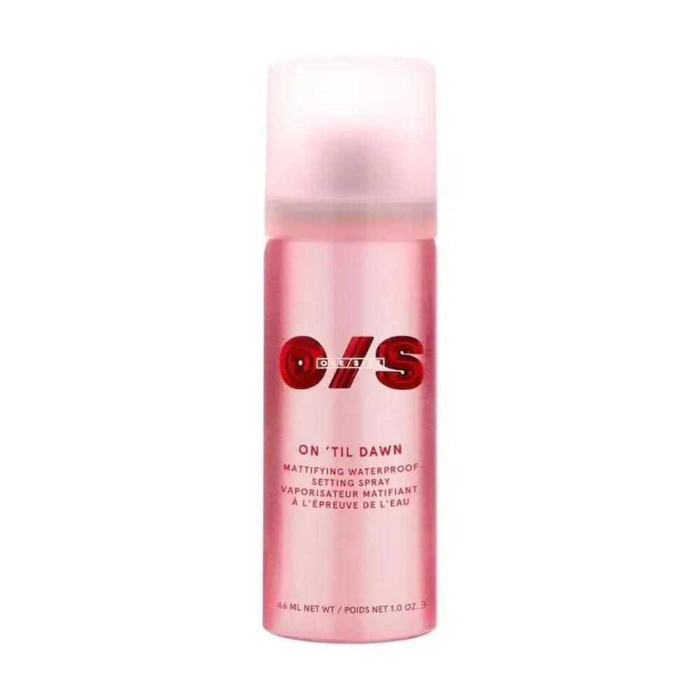 Tidesmit O/S matte setting spray and primer for long-lasting waterproof face makeup texture close-up