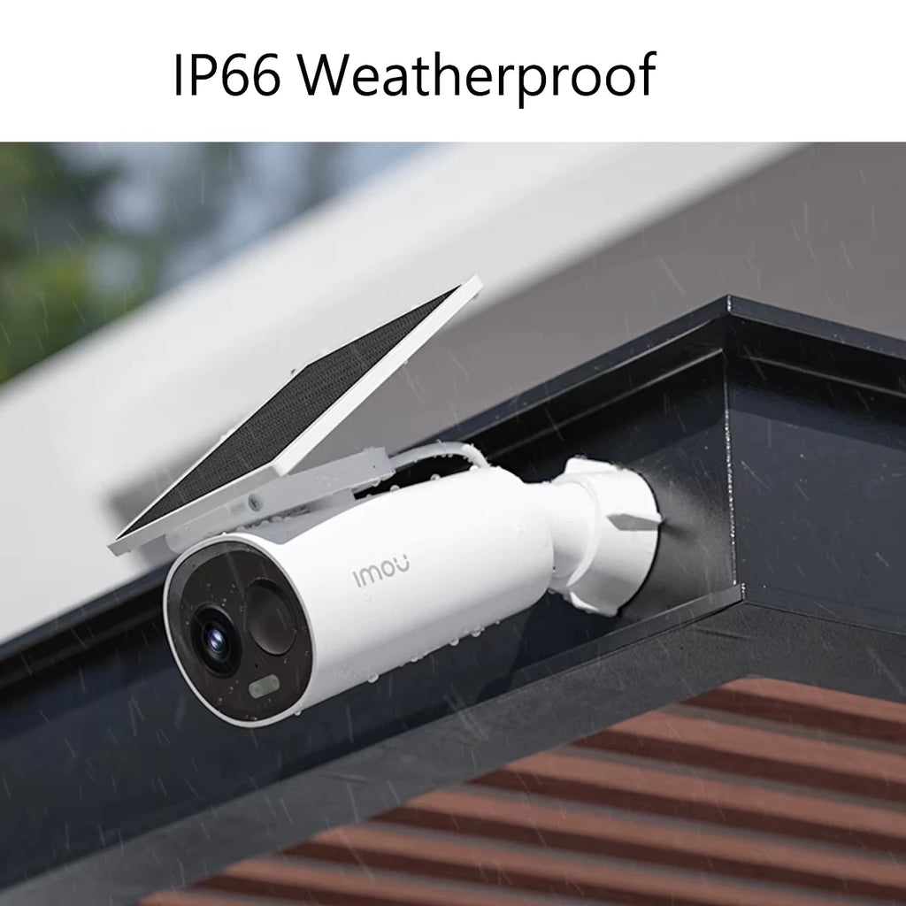 IMOU Cell 3C AIO 3MP batter camera with Solar panel Rechargeable Camera Wi-Fi Outdoor Surveillance Cameras Human Detection IP65
