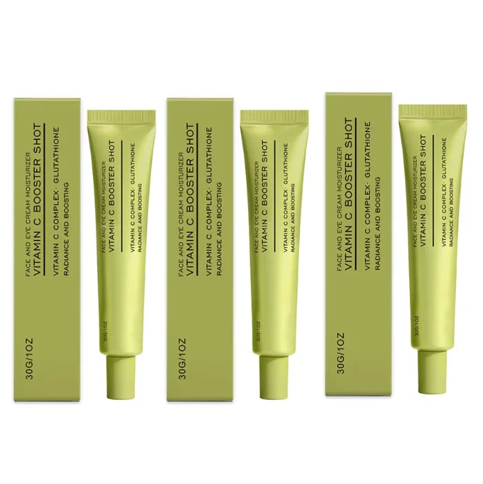 Vitamin C Booster Shot Face Cream With Glutathione And Niacinamide For Dark Spot Care,Improves Fine Lines,Korean Glass Skin Care