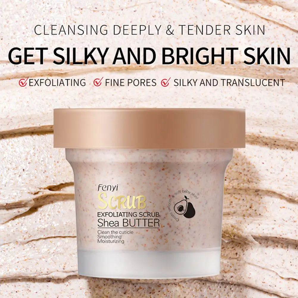 Shea Butter Exfoliating Scrub for Acne - Deep Pore Cleanser | Tidesmit Scrubs Treatments Tidesmit