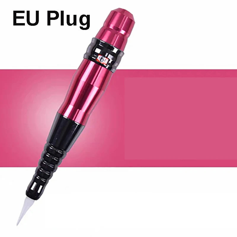 Tidesmit PMU Machine for Eyebrow Tattooing & Microblading Pen Permanent Makeup Machines EU pink Tidesmit