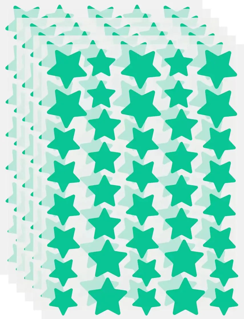 40 pieces of multi-color star acne patches, facial acne patches, concealer acne patches, and pimples patches, ultra-thin