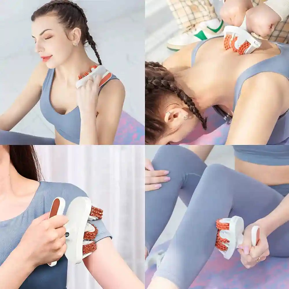 Cellulite Massager Roller - Manual Tool for Targeted Muscle Relief Massage Roller Tidesmit