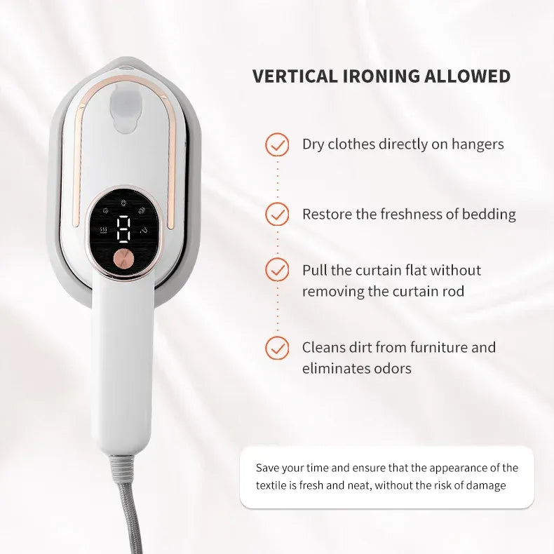 Tidesmit 1200W Foldable Handheld Garment Steamer
